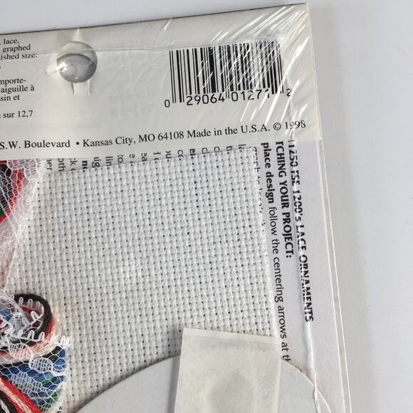 Designs for the Needle Christmas Ornament Cross Stitch Kit Ice Skater - Picture 8 of 9